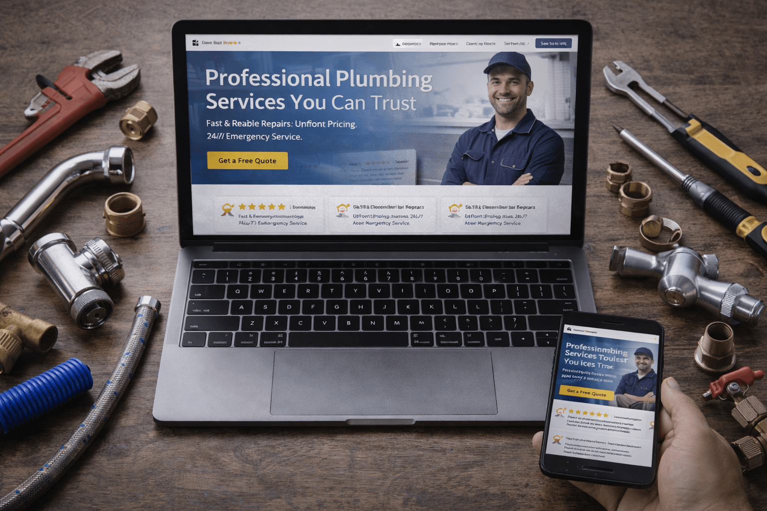 Web Design for Plumbers: What Your Website Needs to Win More Jobs