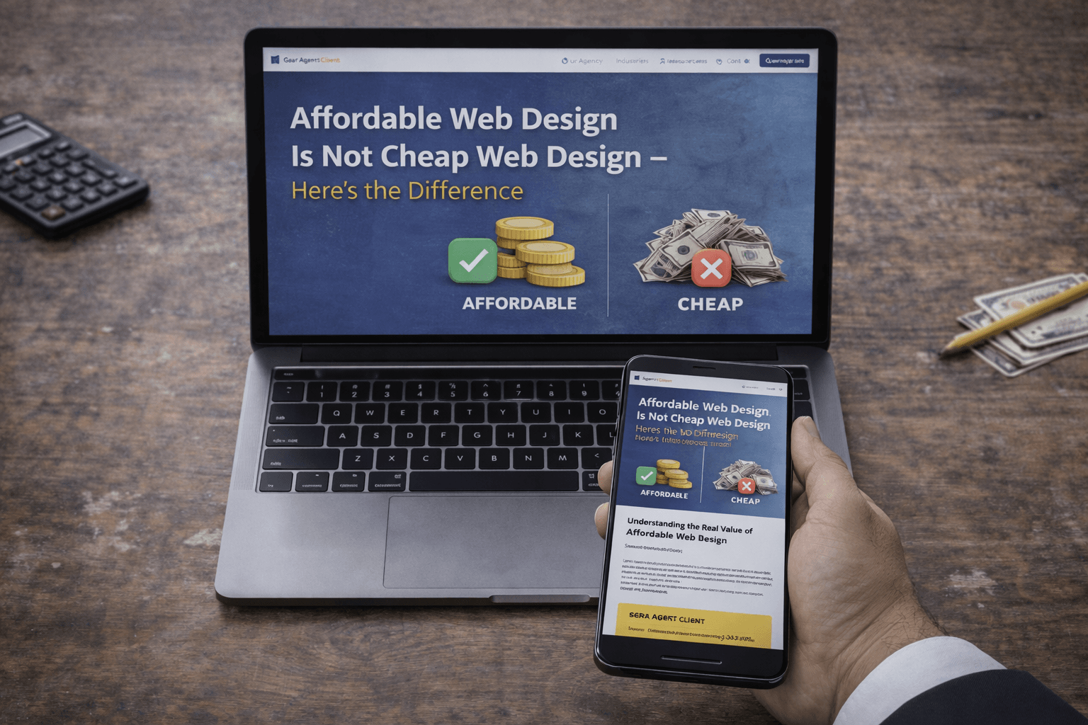 Affordable Web Design Is Not Cheap Web Design - Here's the Difference