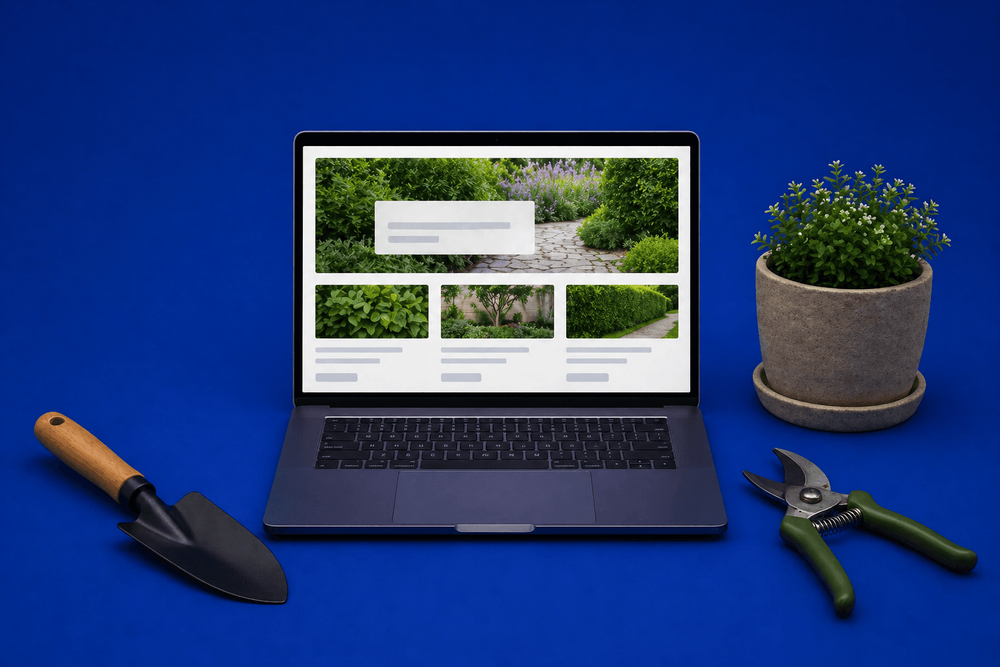 Diseño web para jardineros: lo que gana los mejores trabajos