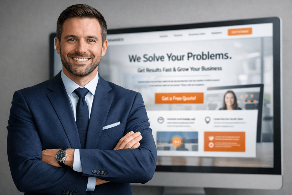 Cover image for Your Website Is Not a Brochure - It's Your Best Salesperson