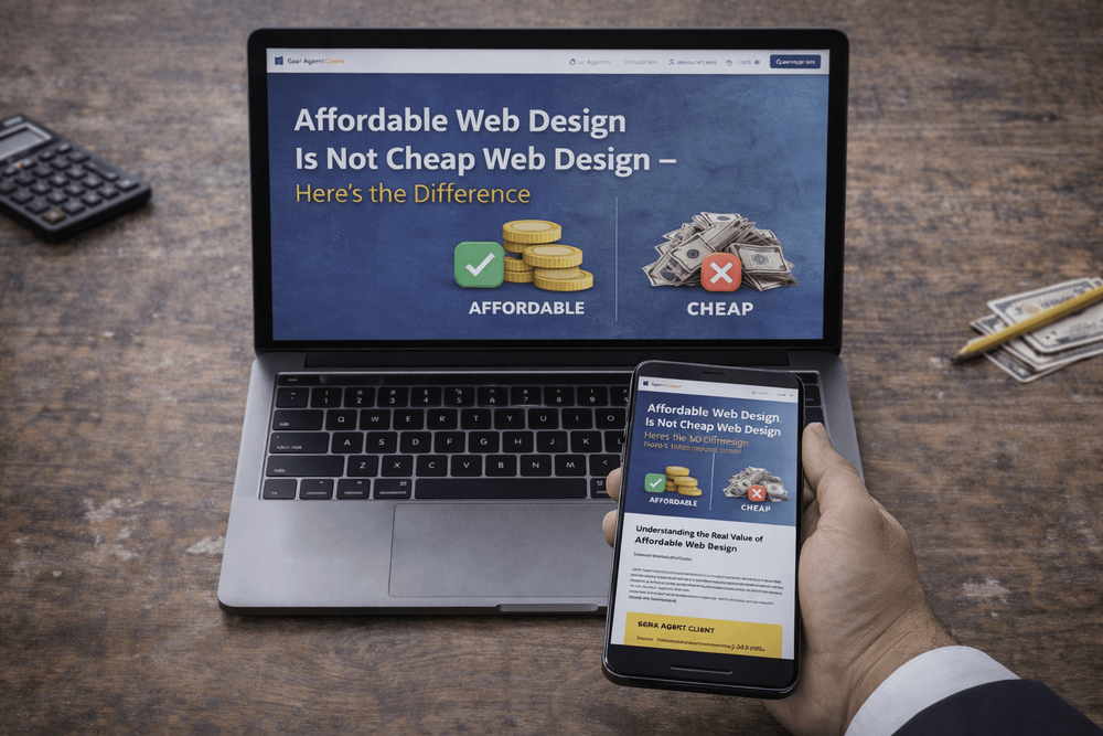 Cover image for Affordable Web Design Is Not Cheap Web Design - Here's the Difference