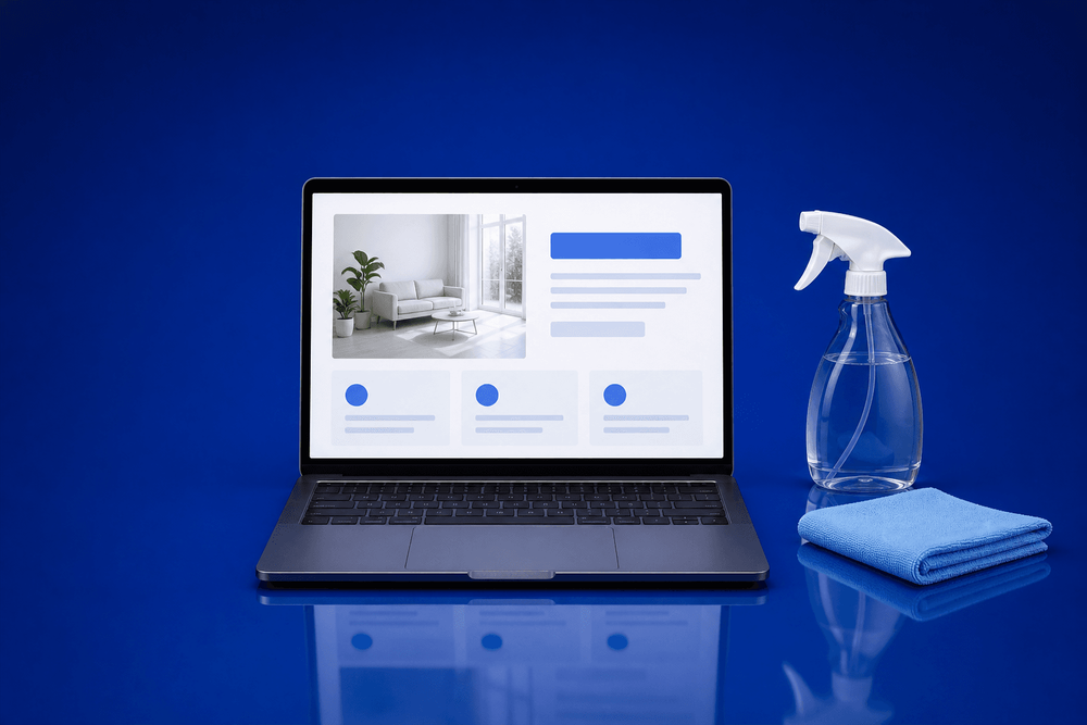 Web Design for Cleaners: How to Win Both Sides of the Market