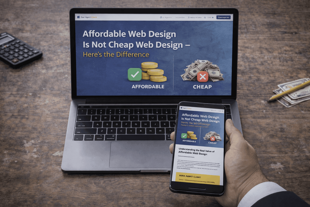 Imagen de portada de Diseño Web Asequible No Es Diseño Web Barato - Esta Es la Diferencia