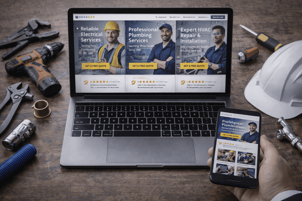 Imagen de portada de Diseño web para profesionales de la construcción y reformas: deja de alquilar clientes y empieza a conseguirlos por tu cuenta