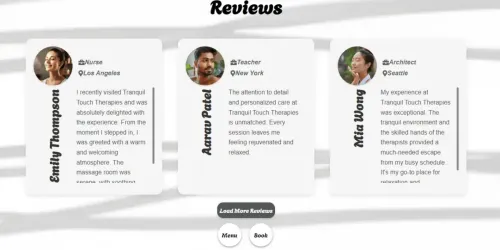 Tranquil Touch Therapies (website using AI)